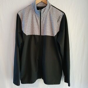 And1 Jacket Men's Size Large Black And Gray‎ Athletic Athleisure